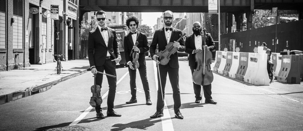 New York Virtuosi Male String Quartet - fashion event musicians