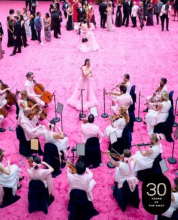 The 30th anniversary gala of The Knot magazine serenaded by Kiral Artists’ 30-piece pop string orchestra. What a night!!!