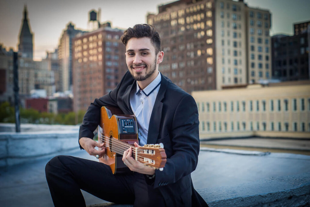 Wedding ceremony guitarist in Manhattan | New York Virtuosi Wedding Musicians 