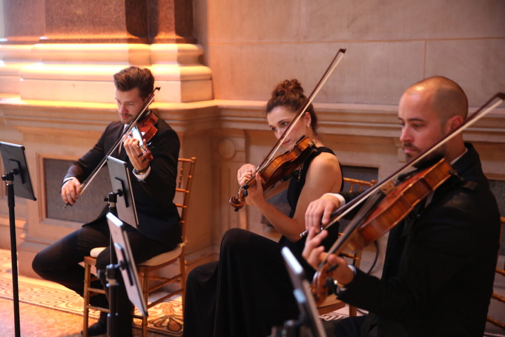 corporate event performance at Weylin in Brooklyn | New York Virtuosi String Quartet