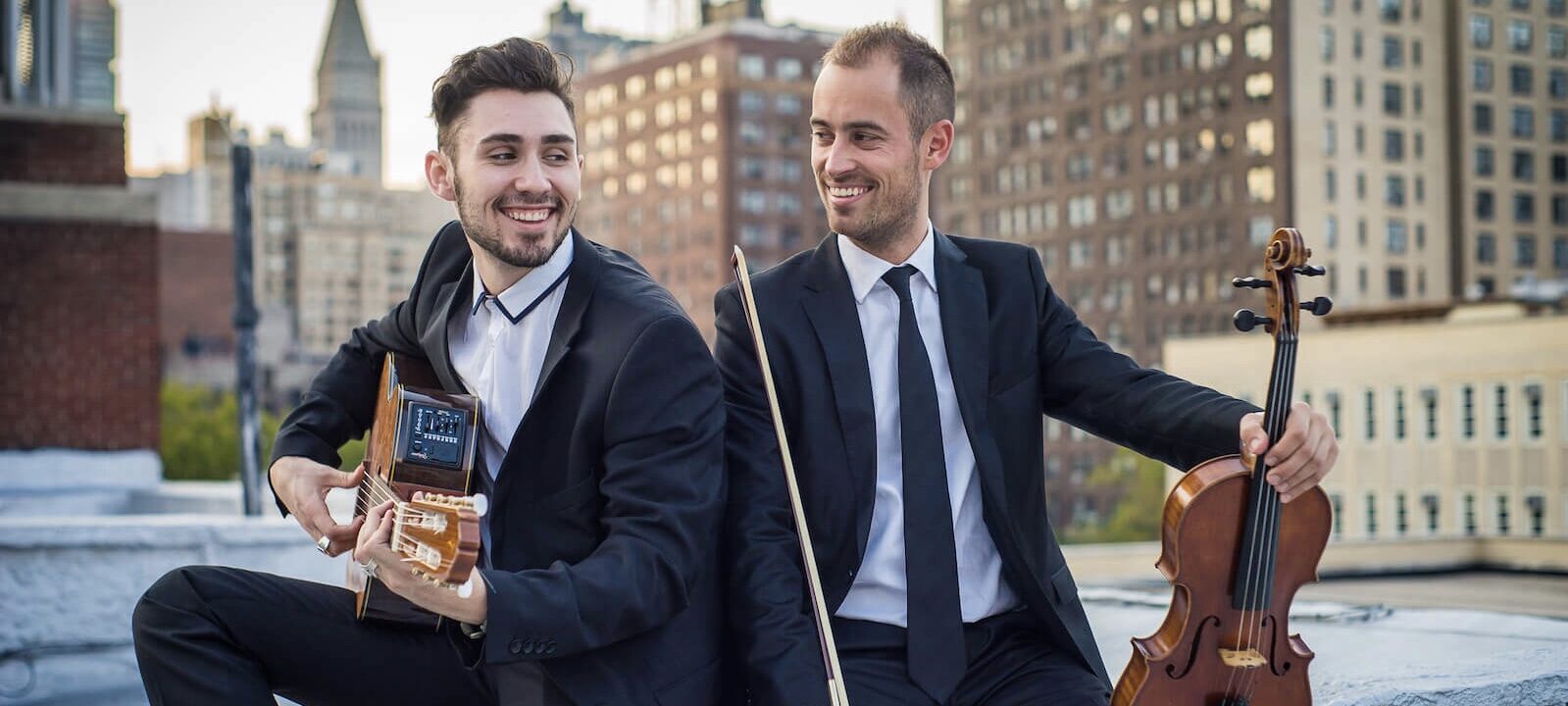 violin guitar wedding duo Brooklyn | New York Virtuosi musicians