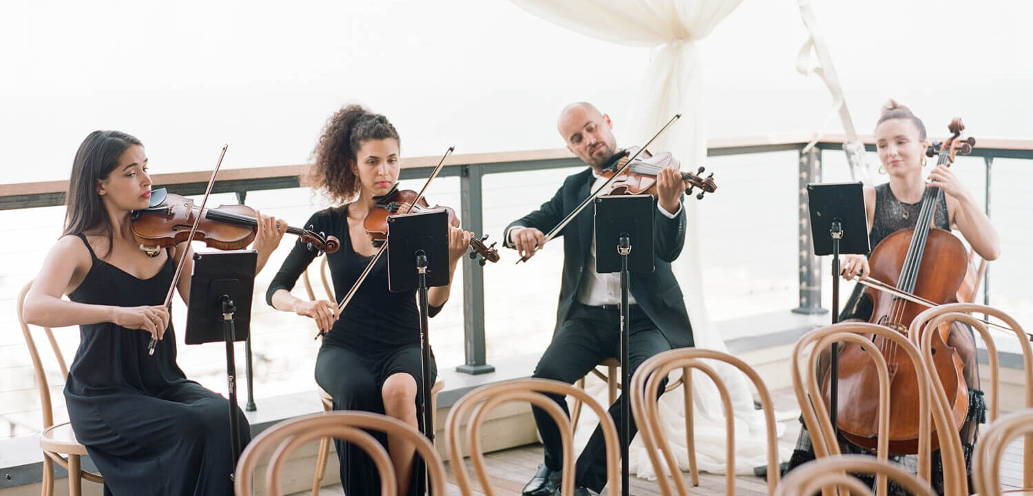 Wedding Ceremony in Montauk | New York Virtuosi String Quartet