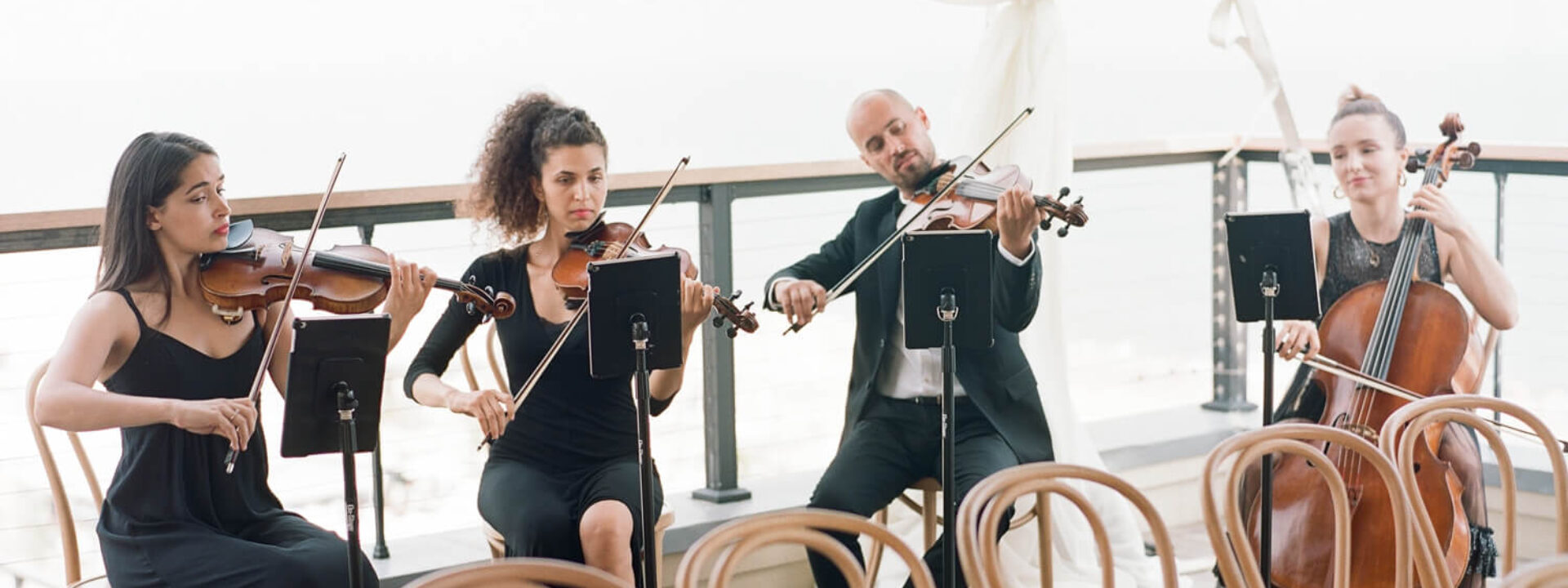 Wedding Ceremony in Montauk | New York Virtuosi String Quartet