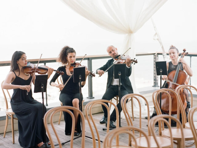 Wedding Ceremony in Montauk | New York Virtuosi String Quartet